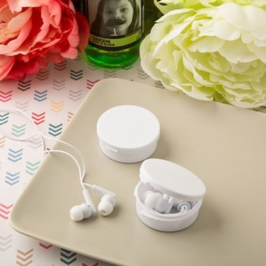 Fashioncraft Perfectly Plain Ear Bud Headphones