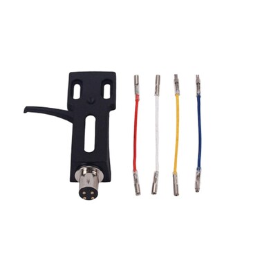 Exceart Stylus Wire headshell Replacement Phono headshell mounting Hardware Turntable headshell Wires Phonograph Head Holder Phonograph Wires Music Cable