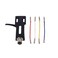 Exceart Stylus Wire headshell Replacement Phono headshell mounting Hardware Turntable headshell Wires Phonograph Head Holder Phonograph Wires Music Cable
