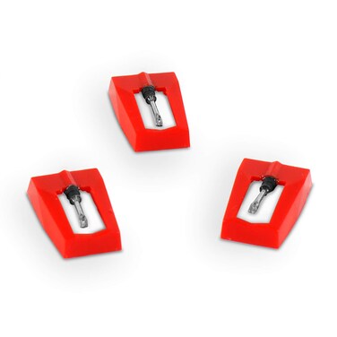 Victrola 3 Pack Turntable Replacement Needles for Victrola Portable Suitcase Record Player