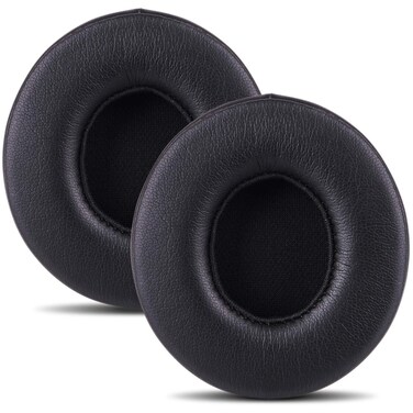 OANM studio Replacement Ear Pads, Compatible with Beats Solo 2 &amp; 3 Wireless, Soft Protein Leather, Memory Foam, Noise Isolation, Black