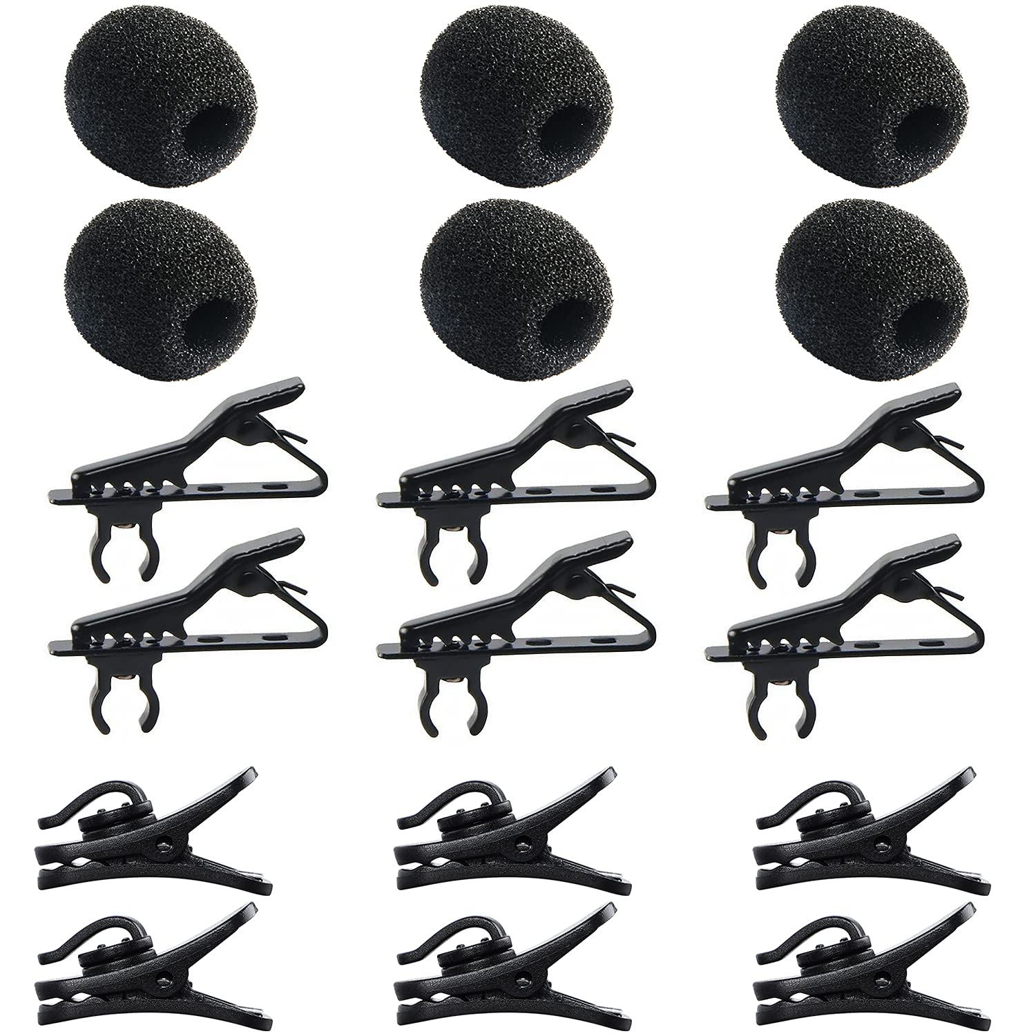 augsun Augsun Lapel Microphone Clips Kit