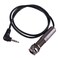 Exceart Bass Electric Guitar Cable 600mm Guitar Pickup Cable Piezo Cable End Pin Jack Guitar Adapter Stereo Instrument Cable Guitar Parts Accessories Guitar Patch Cables Electric Guitar