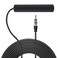 Universal Radio Antenna Car Stereo AM FM Hidden Windshield Adhesive Mount Patch Antenna for Vehicle Truck SUV Car Stereo in Dash Head Unit CD Media Receiver Player Audio HD Radio Player Amplifier
