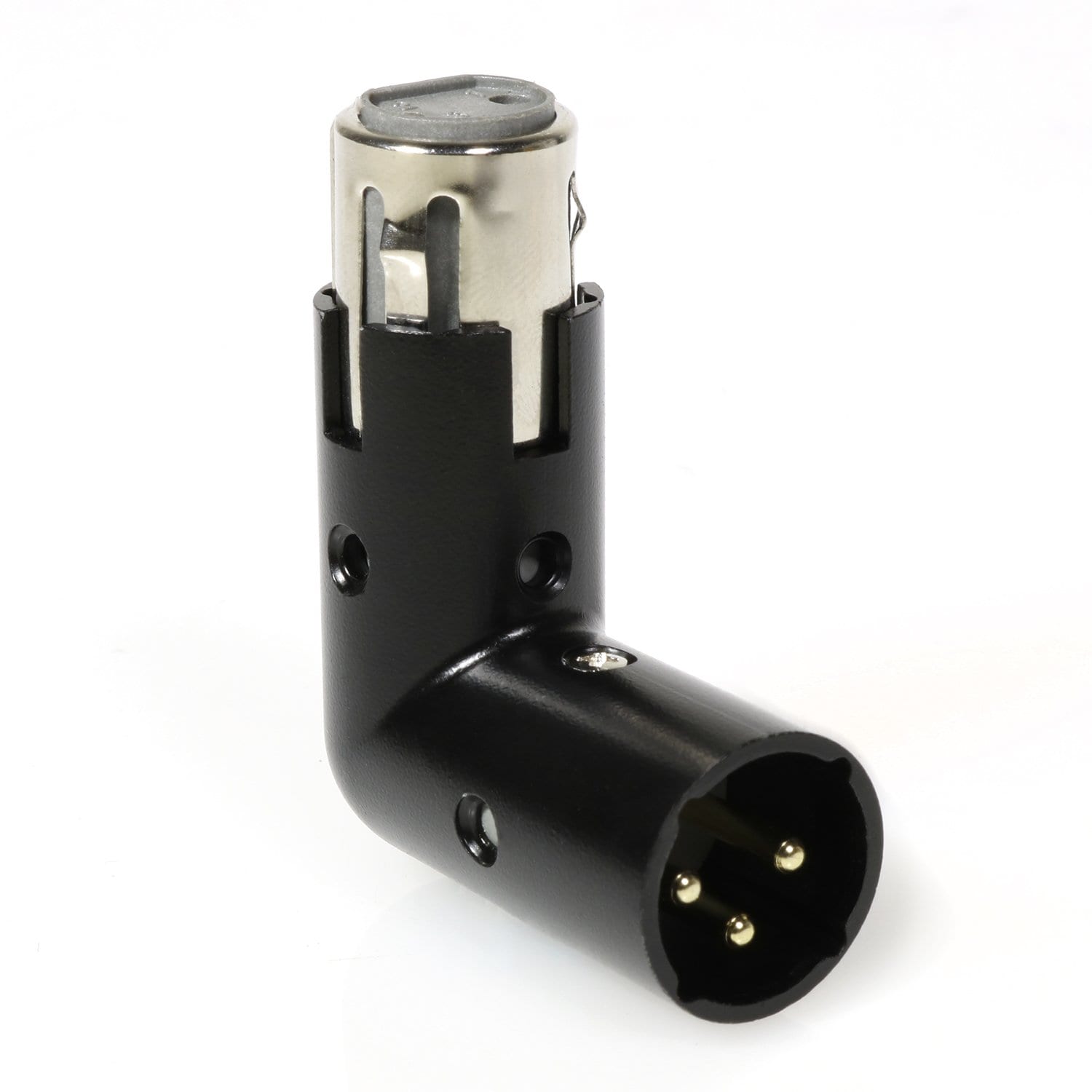lyxpro Lyxpro Xlr Angle Adapter Dual Male And Female