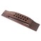 Exceart Guitar Bridge Guitar Accessories Bass Accessories Tv Accessories Saddle Accessories for Bass Bridge Guitar Parts V Guitar Cuerdas Para Guitarra Set Earth Tones Wooden