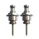 EXCEART Guitar Accessories Guitar Accessories 2pcs Guitar Strap Lock Metal Strap Lock Mushroom Head for Electric Acoustic Guitar Bass Guitar Parts Accessories Ukulele Strap