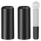 YIBEICO 2-Pack Replacement Battery Cover for Shure BLX2/SM58,Beta58,PG58 Wireless Microphone to Repair The Broken Part