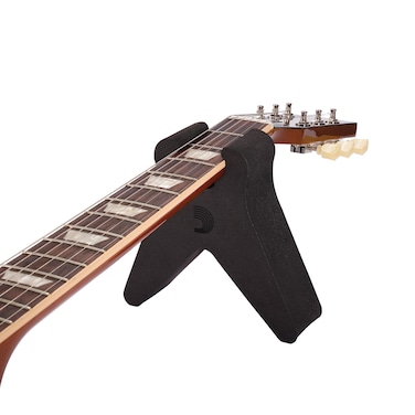 D'Addario Accessories Universal Guitar Neck Rest - Provides Guitar Neck Support for Maintenance, Set Ups, Restringing - Turn Any Flat Surface Into A Guitar Stand