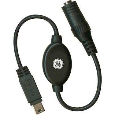 GE 95554 Mini USB to 3.5mm Stereo Adapter