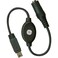 GE 95554 Mini USB to 3.5mm Stereo Adapter