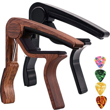 Guitar Capo Acoustic Capo Guitar Clamp for Acoustic Electric Bass Guitar Ukulele