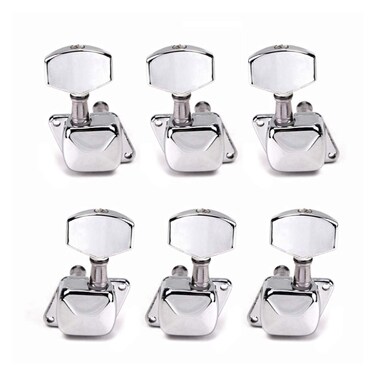 Exceart 6 Pieces Banjo Head Tuning Key Guitar Accessories Tuners Machine Head Acoustic Guitar Tuning Peg Guitar Tuning Keys Electric Guitar Tuner Guitar Pegs Half Closed Hook up