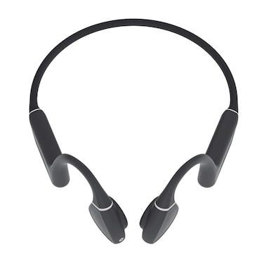 Creative Outlier Free+ Wireless Bone Conduction Headphones with Adjustable Transducers, IPX5 Sweat and Splash Resistance, Multipoint connectivity, Up to 10 Hours of Battery Life, Mic (Grey &amp; Black)