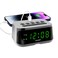 Sharp Digital Alarm Clock with Super Fast USB-C Charge Port &amp; Green LED Display