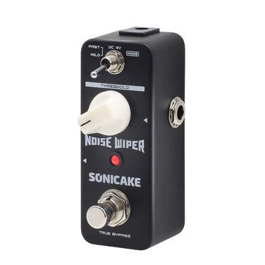 SONICAKE Noise Gate Effects Pedal Guitar Pedal Suppressor Noise Wiper Guitar Effects Pedal 2 Modes True Bypass