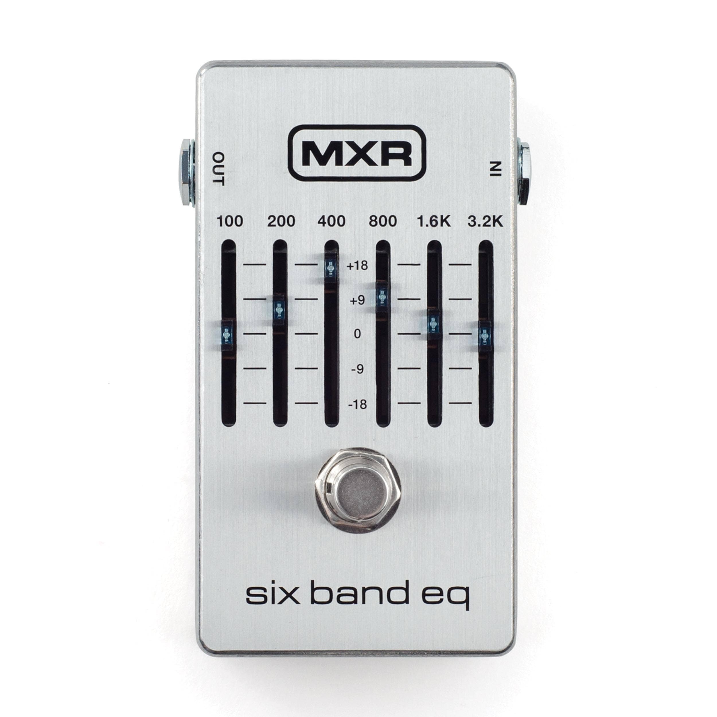 mxr Mxr Six Band Eq Guitar Effects Pedal
