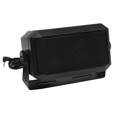 ZAXIDALER Rectangular External Communications Speaker for Ham Radio or CB &amp; Scanners, 5 Watt, Black Colour