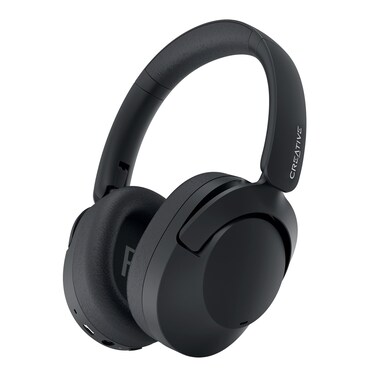Creative Zen Hybrid 2 Wireless Over-Ear Headphones, Up to 67 Hours (ANC Off), Hybrid Active Noise Cancellation, Ambient Mode (Black)