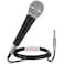 Pyle Professional Dynamic Vocal Microphone - Moving Coil Dynamic Cardioid Unidirectional Handheld Microphone with ON/OFF Switch Includes 15ft XLR Audio Cable to 1/4'' Audio Connection - PDMIC59