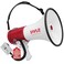 Pyle Portable Megaphone Speaker PA Bullhorn-Built-in Siren, 50W Adjustable Volume Control &amp;1200 Yard Range-Ideal for Any Outdoor Sports,Cheerleading Fans &amp; Coaches or for Safety Drills - PMP52BT