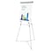 Universal UNV43035 69 in. Heavy-Duty Metal Adjustable Presentation Easel - Silver