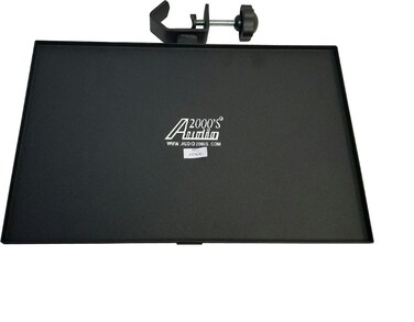 Audio 2000s AST424Z Heavy Duty Tray for Standard Speaker Stand