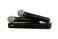 Shure BLX288/PG58 Wireless Microphone System - 14-Hour Battery Life, 300 ft Range, UHF   Includes (2) PG58 Handheld Vocal Mics, Dual Channel Receiver   H10 Band (BLX288/PG58-H10)