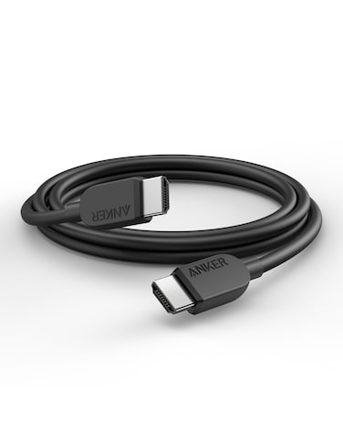 Anker HDMI 2.1 Cable 8K@60Hz,6FT Ultra HD 4K@120Hz HDMI to HDMI Cord,48 Gbps Certified Ultra High-Speed HDMI Cable,Compatible with PlayStation 5,Xbox,Samsung TVs,and More