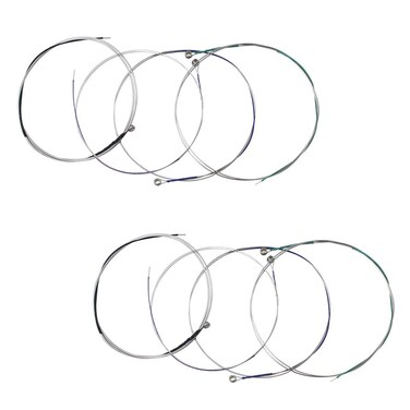 JYsun Viola Strings 2 Full Sets A D G C with Stainless Steel Core Nickel-Plated Ball-End Nickel Chromium Wound