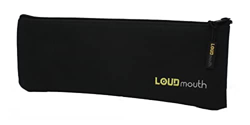 لاود ماوث Loudmouth Long Zippered Pouch For Large Wireless Microphones 12.5inch x 4inch