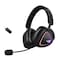 ASUS ROG Delta II Wireless Gaming Headset (BT, ROG SpeedNova 2.4GHz, 3.5mm, 50mm Titanium-Plated Drivers, 10mm Super-Wideband Mic, 110HR Battery, DualFlow Audio, for PC, Switch, PS5, Xbox)- Black