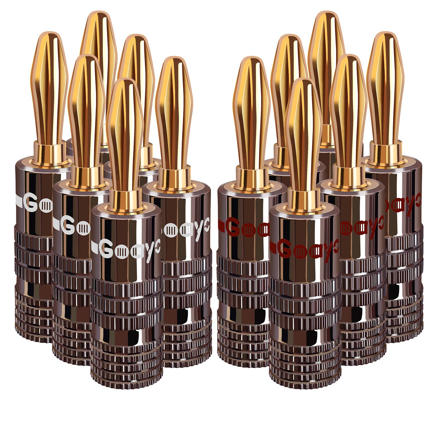 جو أيسر Goaycer Banana Plugs For Speaker Wire