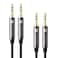iVANKY Aux Cable 4ft [Hi-Fi Sound, 2-Pack], 3.5mm Auxiliary Audio Cable Input Adapter, Male to Male Aux Cord for Car Stereo, iPhone, iPod, iPad, Headphone Lead for Sony, Beats, etc - Black
