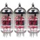 JJ 12AX7 / ECC83 Preamp Vacuum Tubes (Three Pack)