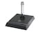 Atlas DS2 Black Square Base Desktop Microphone Stand - 4 inch fixed height