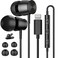Lightning Headphones for iPhone 13 14 12 Pro Max MFi Certified Lightning Earbuds with Mic Noise Isolation Stereo Bass in-Ear Headphones Lightning Connector Wired Earphones for iPhone 11 XR SE
