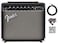 Fender Champion II 25 Watt Guitar Combo Amplifier Bundle with Cable, Austin Bazaar Exclusive 12-Pack Picks, and Instructional Video
