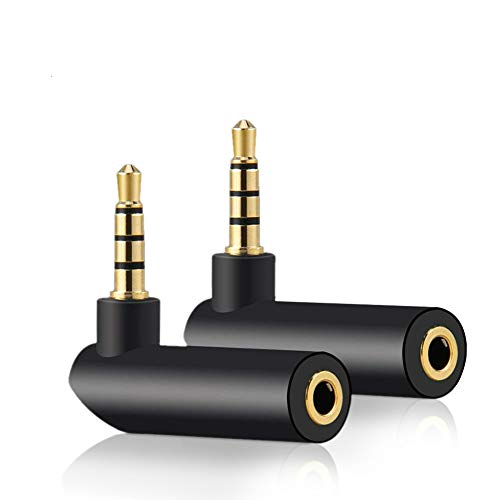 إتش إس بي إتش إسويتي Hsphswiti 3 Angle Male To Female Audio Adapter 3.5 MM