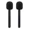 JCMOYUTY for DJI Mic Holder, Stand for DJI Mic 1/2, Replacement Interview GO Handheld Adaptor for Rode Wireless GO II / 2 / ME/Pro, Wireless Lav Microphone Handle Mount 2-Pack Adapter Accessories
