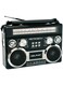 Dolphin Audio Retrobox AM/FM Shortwave World Radio Black One Size, (AMK12202612000)