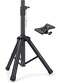 Dolphin ST-200 Speaker Tripod Stand - Adjustable Height from 38" to 79", Maximum Weight Capacity of 110 lbs - Perfect for Audio Setups - Black
