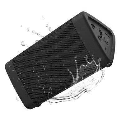 OontZ Angle 3 Bluetooth 5.4 Speaker, up to 100 ft Wireless Range, up to 24 Hrs Playtime, Portable Small Speaker for iPhone, Android Phones, Crystal Clear Sound, IPX5 Portable Bluetooth Speaker, Black