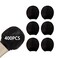 Zettokete Microphone Cover Pop Filter 400 PCS, Disposable Mic Cover with Individual Packing, Microphone Protector Suit for Most Handheld Microphones, Non-Woven, Black