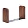 Pandapark Wood,Non-Skid Bookend for Shelves,Heavy Duty,Book Stand for CDs,1 Pair