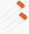 Orange Drop Capacitors .022uf / 200v, 715P Series, Tone Capacitor for Electric Guitar &amp; Bass, Pack of 2