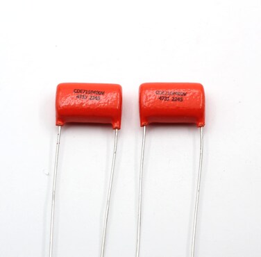 Orange Drop Capacitors .047uf / 400v, 716P Series, Tone Capacitor for Electric Guitar &amp; Bass, Pack of 2