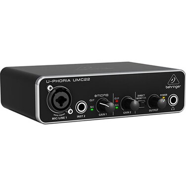 Behringer U-Phoria UMC22 USB Audio Interface