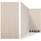 5 Pack Acoustic Panels,47.2x23.6x0.4 inch Acoustical Wall Panels,Large Soundproof Panels,Self-Adhesive Sound proof panels for walls,Acoustic Treatment for Recording Studio&amp;Office Vertical,Camel