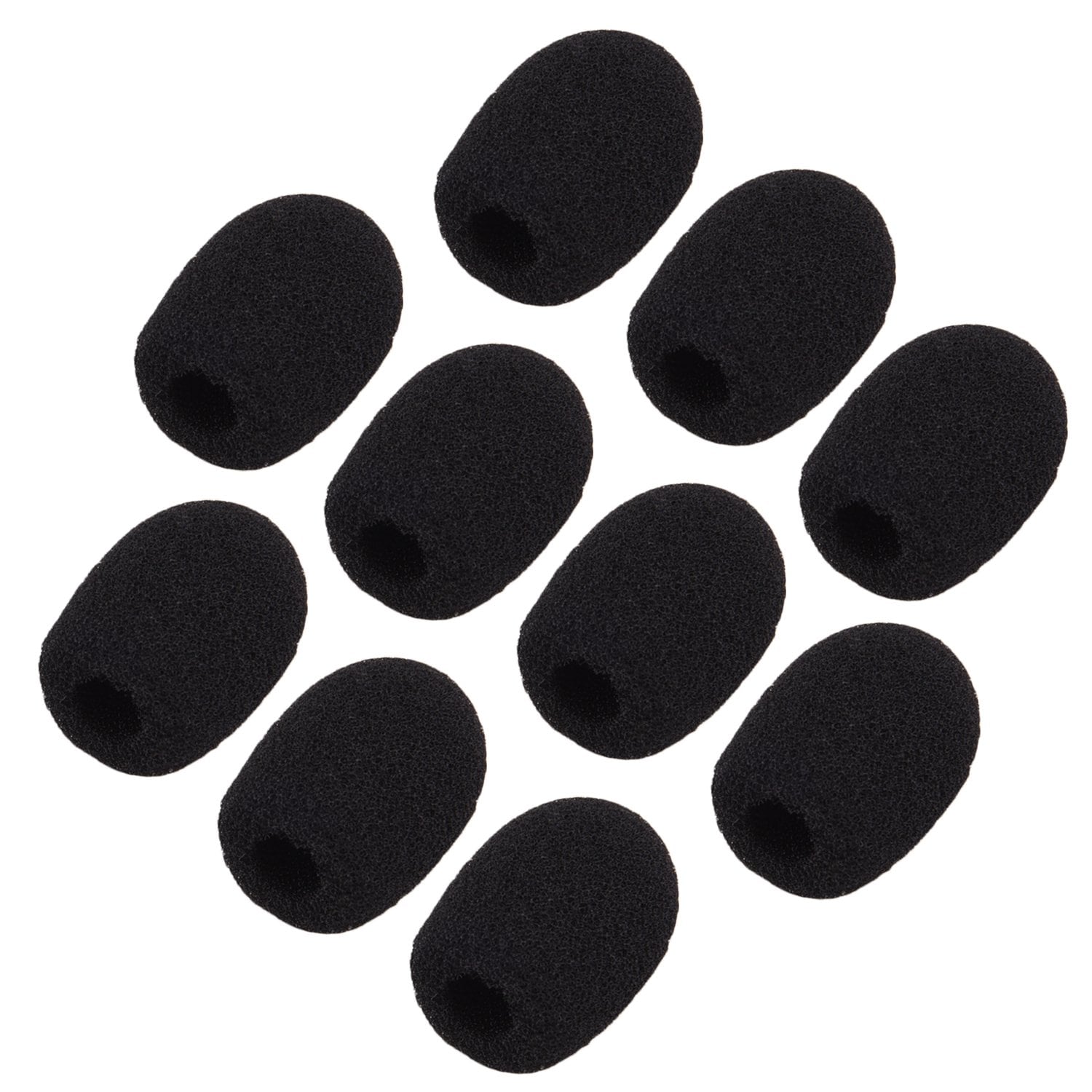 sunmns Sunmns 10 Pack Mini Small Size Lapel Headset Microphone Windscreen Foam Cover mini